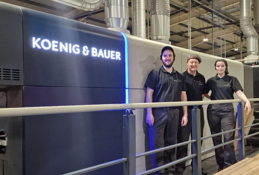 Game Changer Investment in State of the Art Koenig & Bauer Printing Press